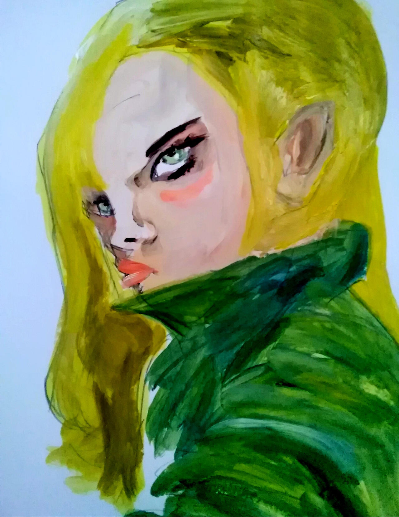Contemporary Elven Woman By Draw75 On DeviantArt contemporary-elven-woman-by-draw75-on-deviantart
