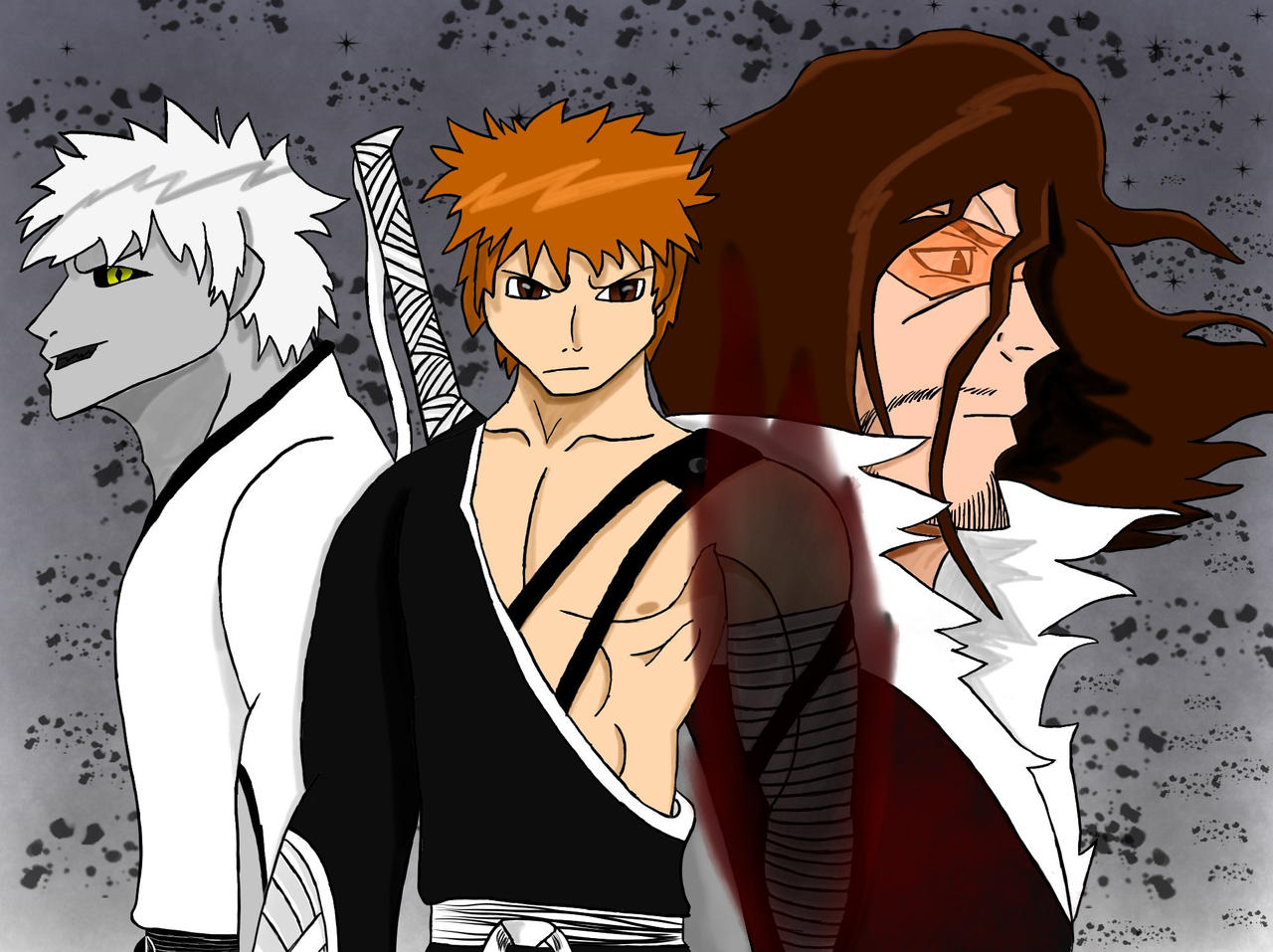 Bleach trio by septicthroat on DeviantArt