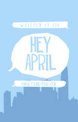 hey april | wattpad cover