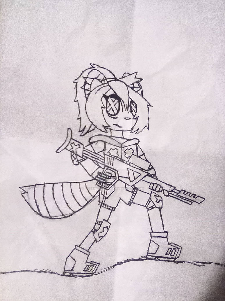 Zoey The Raccoon by GreenRoboCat on DeviantArt