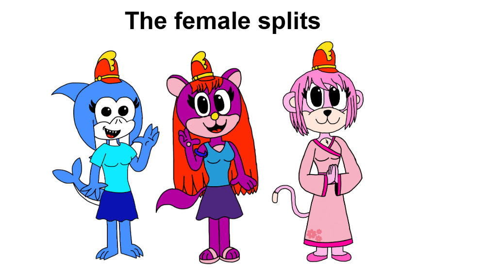 The female splits by Mrsunshineandraibows on DeviantArt