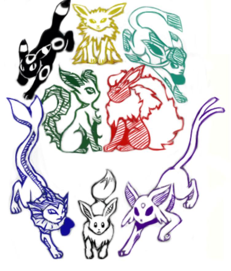 Eeveelutions redone