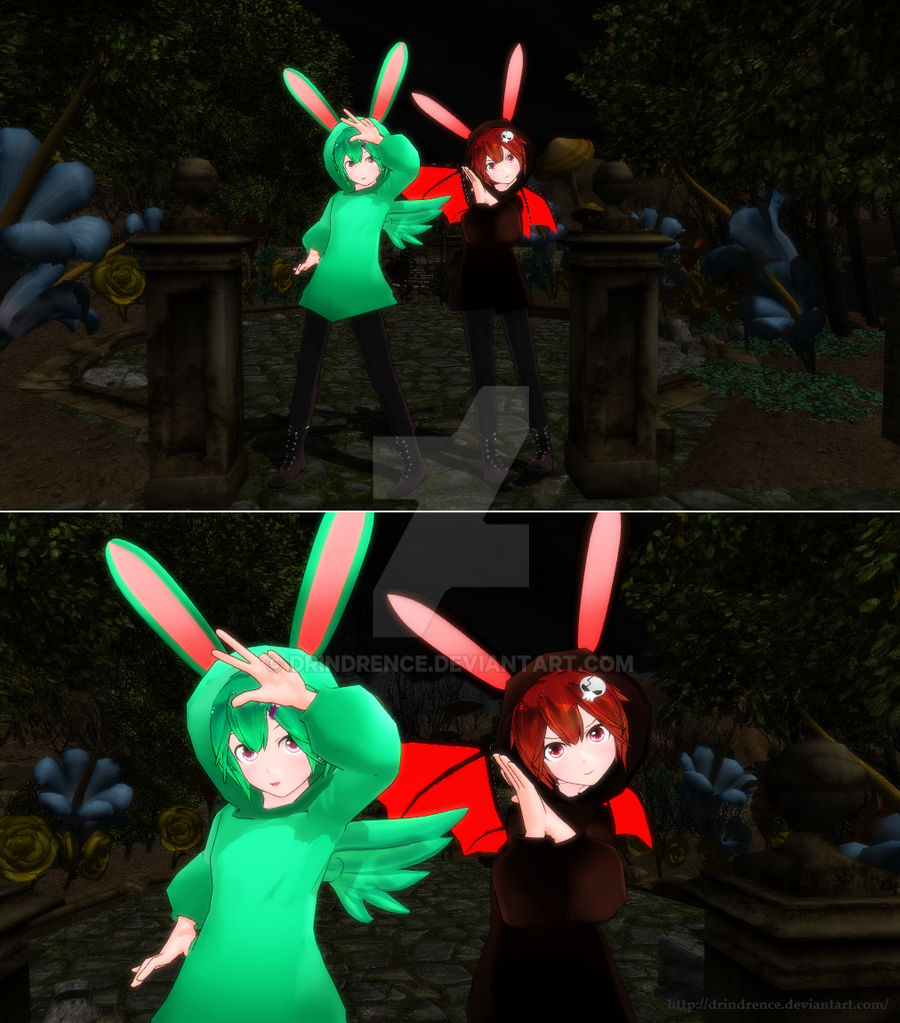 Hetalia MMD: Flying Bunnies