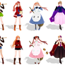 {MMD APH} Nyo!Allies DL+Pass~