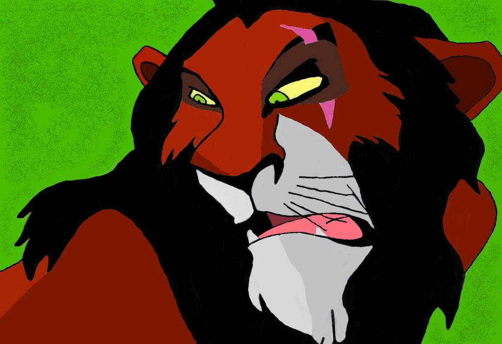 Scar Spirit Scar - The Lion King (Colour) by Xleeboii94X on DeviantArt