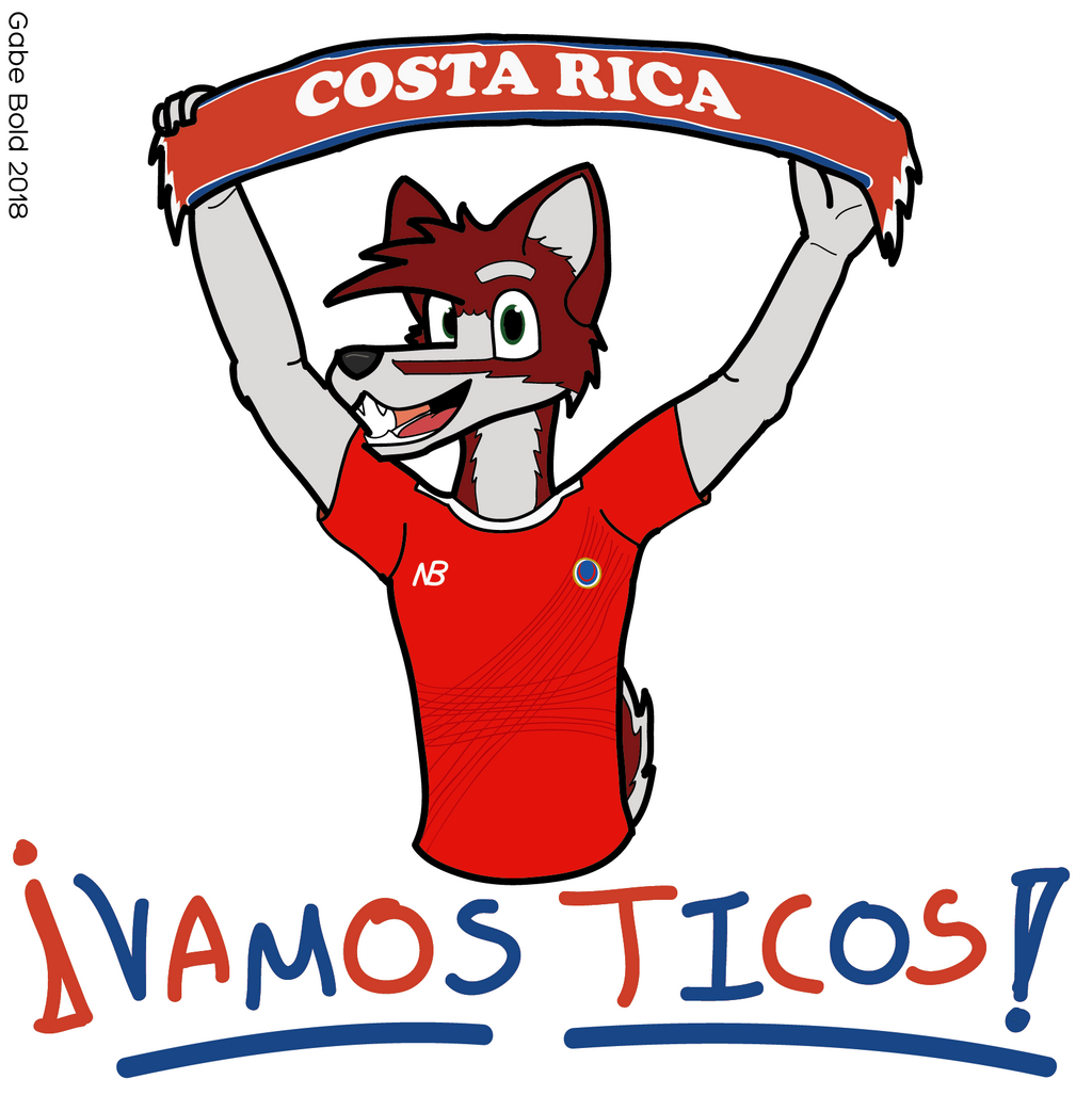 VAMOS TICOS 2018! by GabeBold