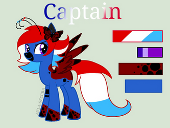 Captain! (My Rhopalocera OC)