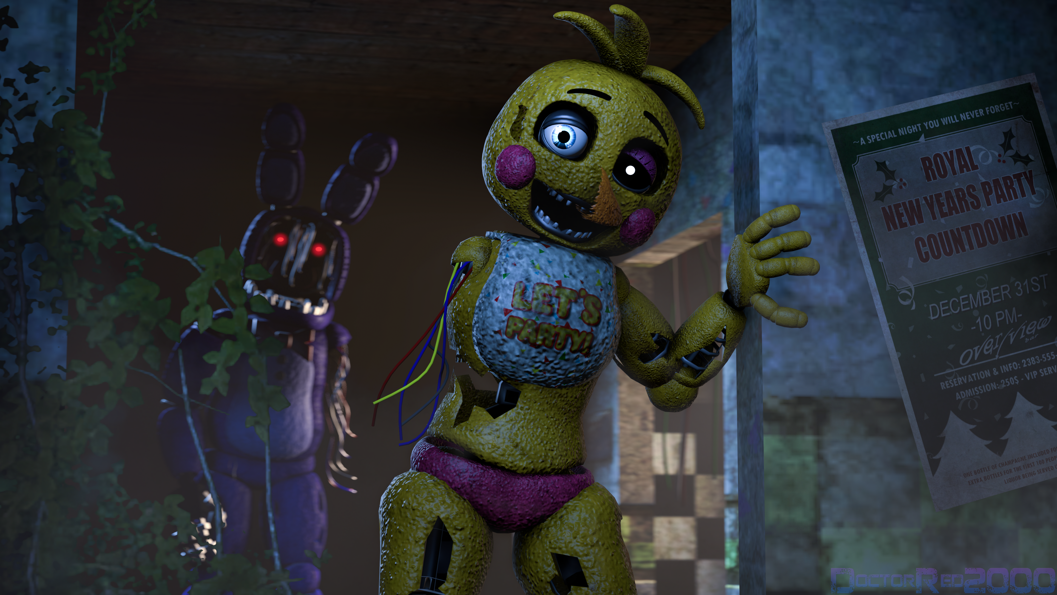 FNAF 2:. {New Chica} by loooollol995 on DeviantArt