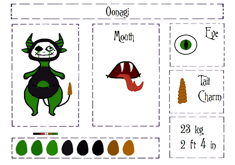 Oonagi MYO Impiski Entry: Oonagi by TerminatedMemories on DeviantArt