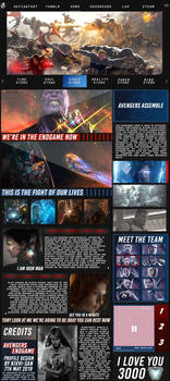Avengers: Endgame Layout