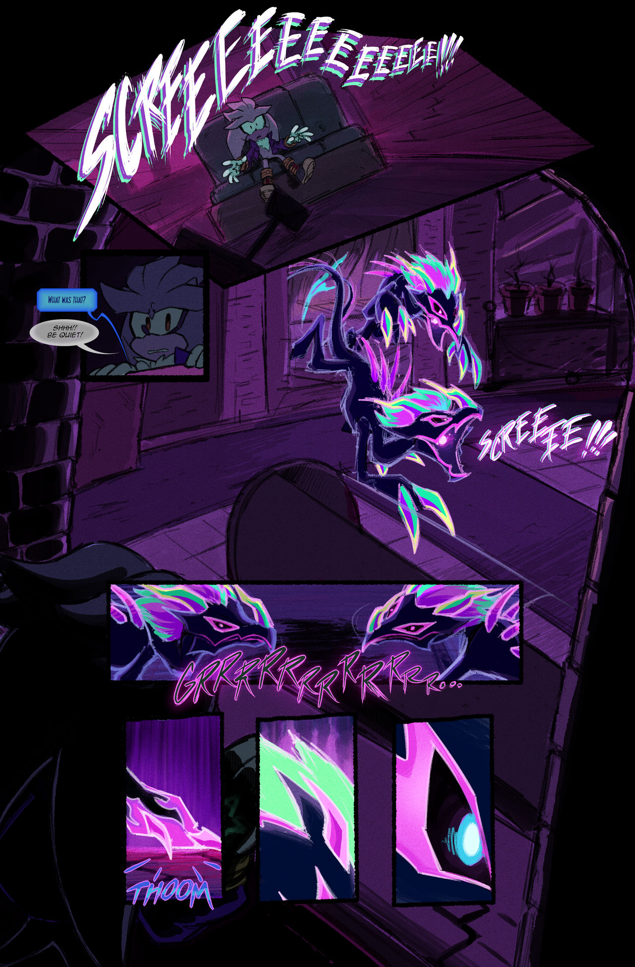 Scourge Back .:Scourge Eternal Blackout Issue 6 page 10:. by SukajiSplats on DeviantArt