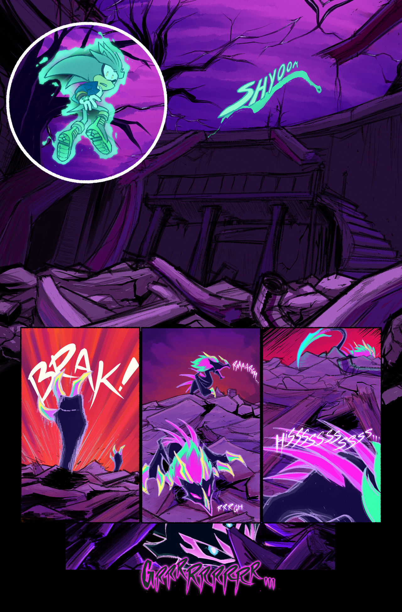 .:Scourge Eternal Blackout Issue 6 page 16:. by SukajiSplats on DeviantArt