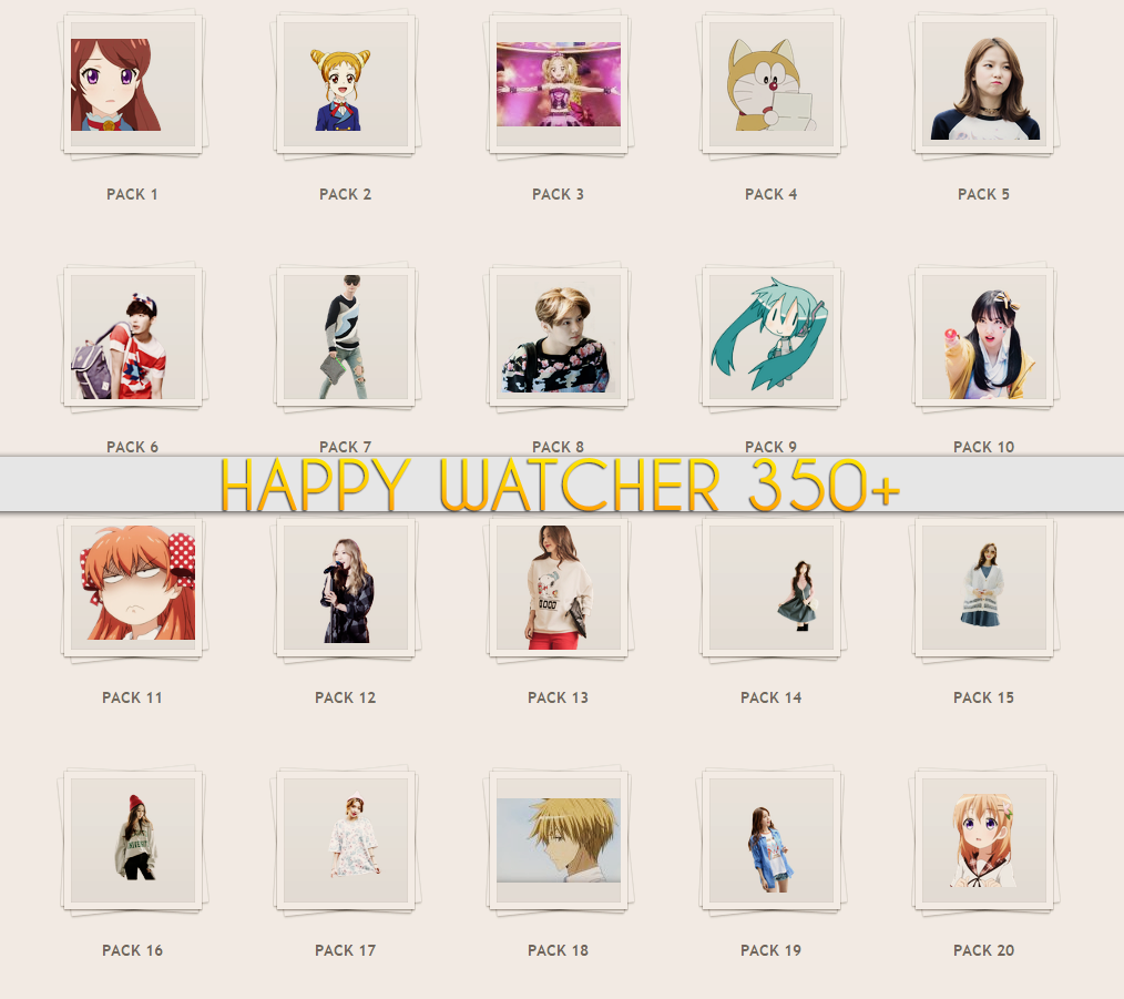 [HAPPY WATCHER 350+]