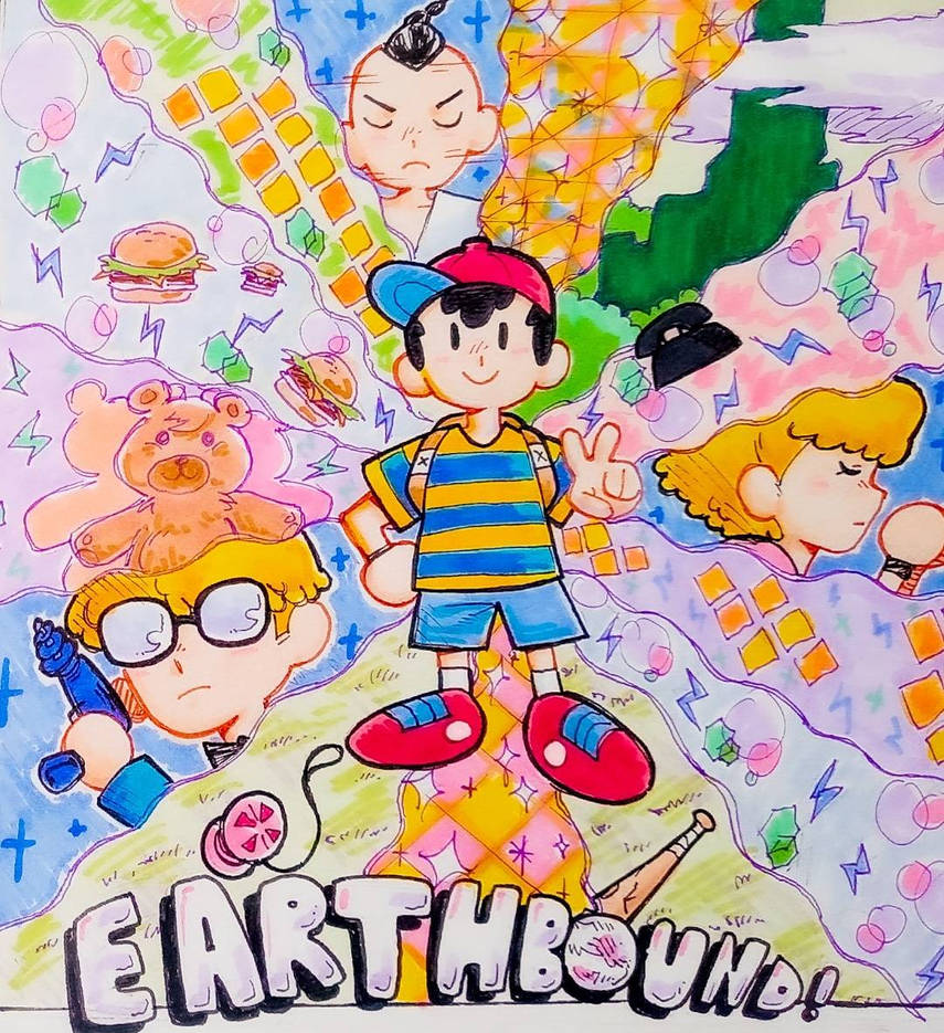 Earthbound Deviantart EARTHBOUND by Dustyjk on DeviantArt
