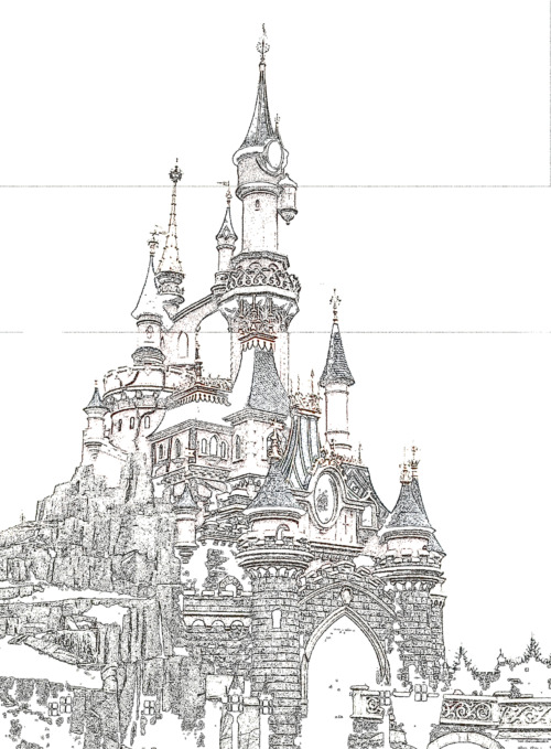 Le chateau de Disneyland Paris by Noveryss on DeviantArt