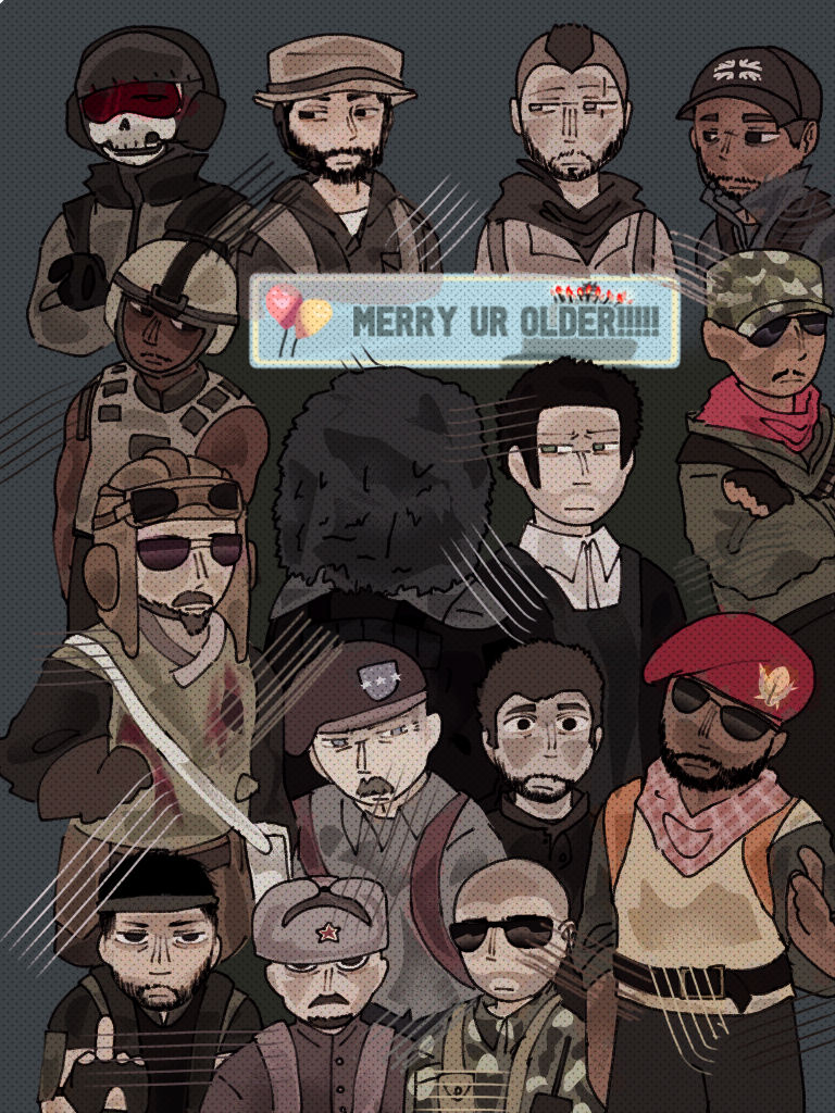 { 3 # chars from COD } by mollomoth on DeviantArt