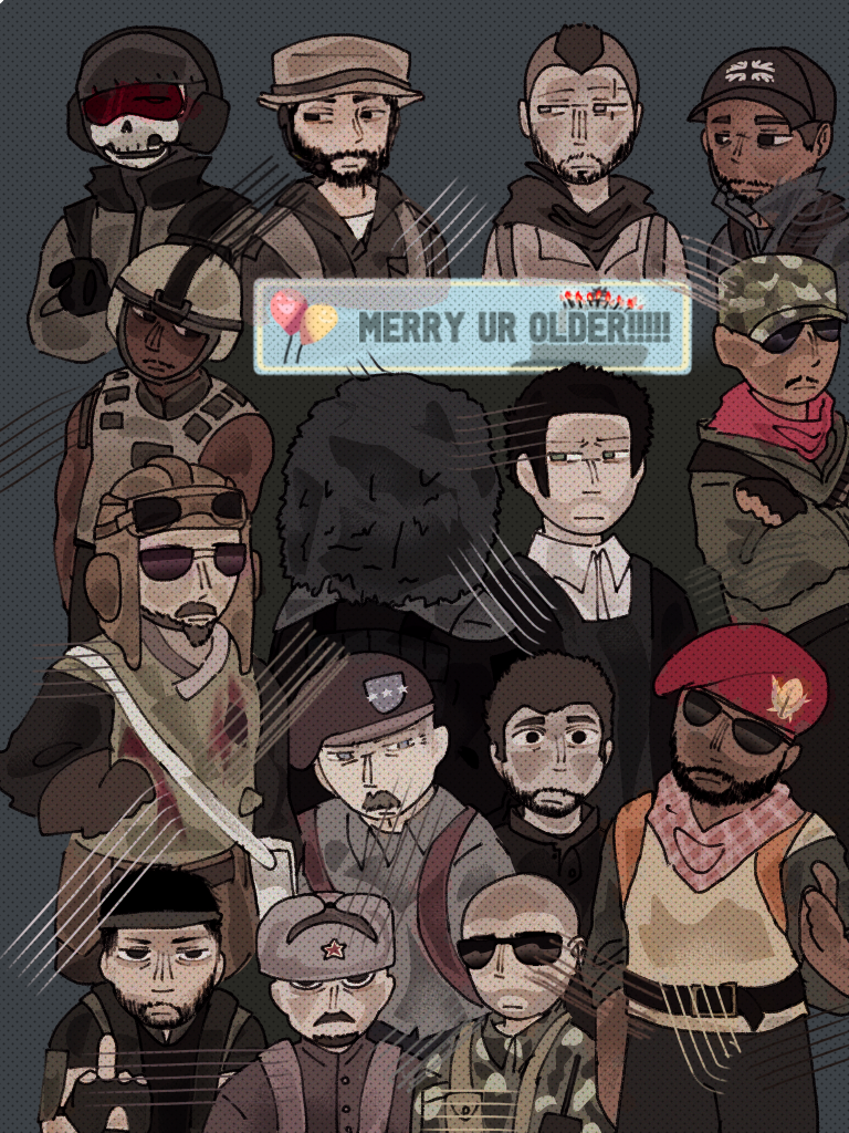 { 3 # chars from COD } by mollomoth on DeviantArt