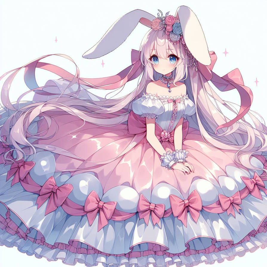 Poofy Bunny by pikapikalenlen on DeviantArt