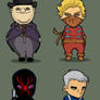 G's chibi Bat Villains set 1