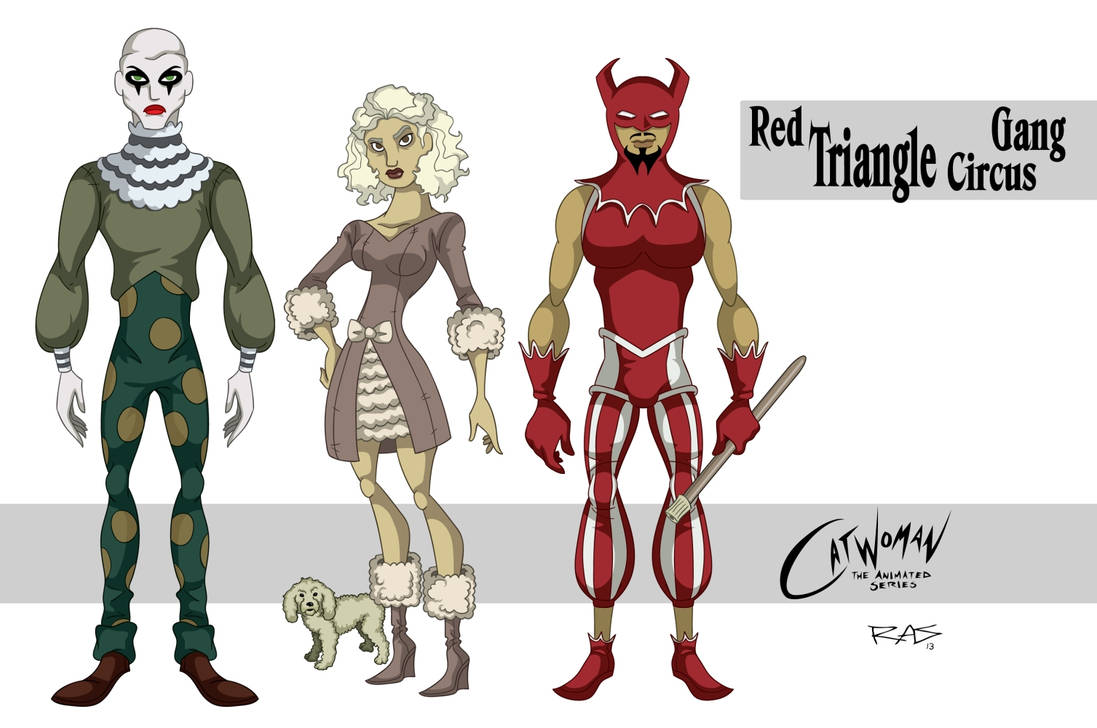 Red Circus Red Triangle Circus Gang by rickytherockstar on DeviantArt