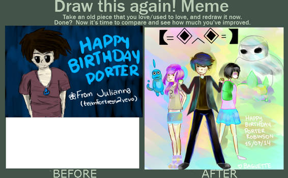 Draw this Again: Porter Robinson Birthday Edition