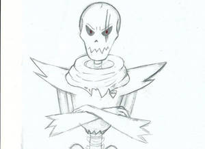 UNDERFELL PAPYRUS (BOSS) - more doodles