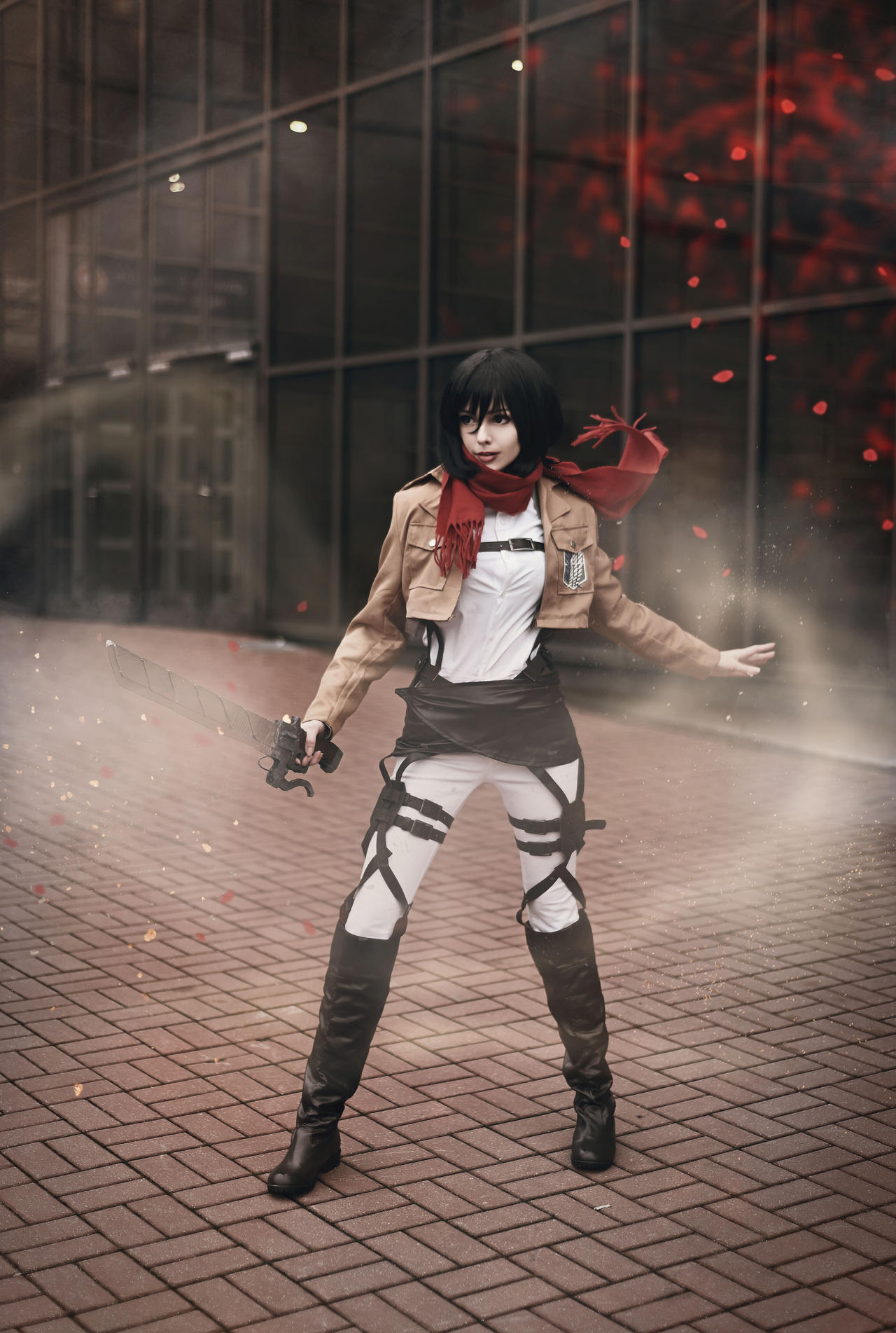 Mikasa Ackerman Attack On Titan Cosplay By Immeari On DeviantArt mikasa-ackerman-attack-on-titan-cosplay-by-immeari-on-deviantart