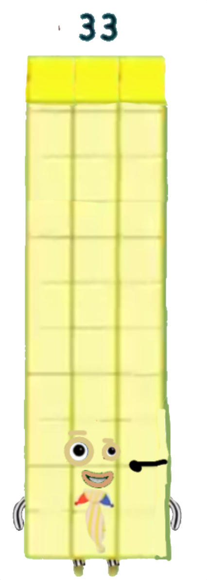 Numberblocks Oficial 33 34 37 38 And 39 But PNG by ferrandoki2024 on ...