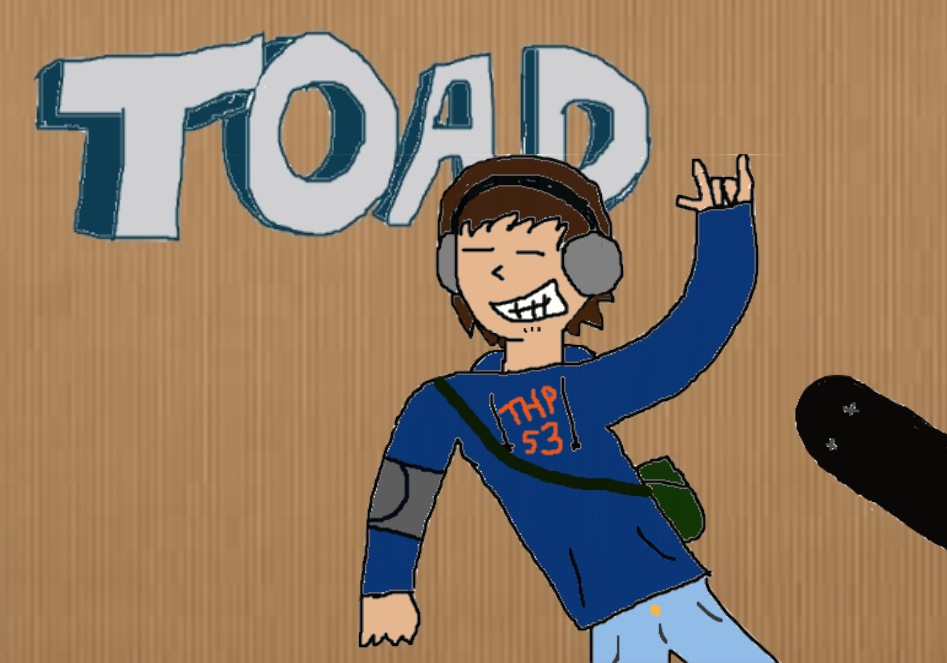 Toad the Skate Punk - Poor Muro Sketch