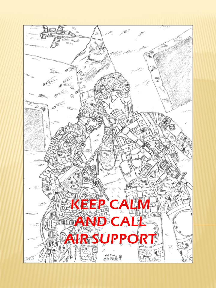 Keep Calm and Call Air Support