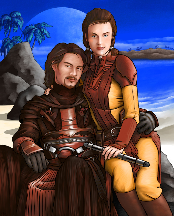 Revan and Bastila