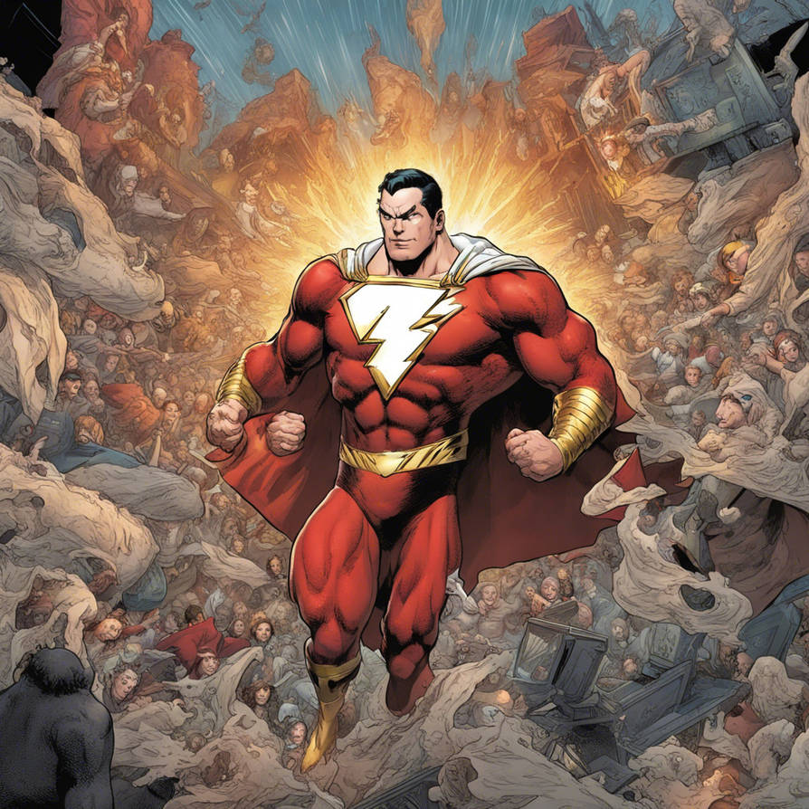Shazam last man alive after nuke a.i