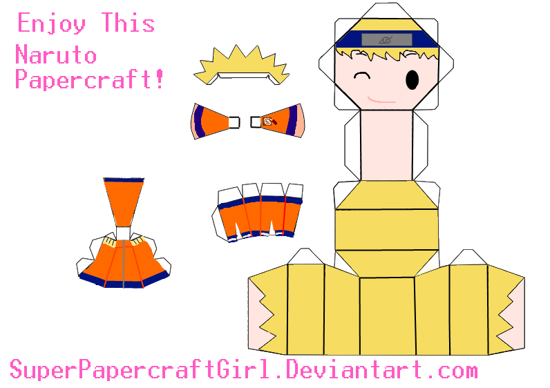 Naruto Papercraft by SuperPapercraftGirl on DeviantArt Naruto Papercraft by SuperPapercraftGirl on DeviantArt