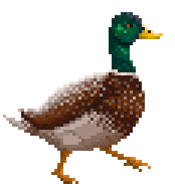 Duck Walk Animated Gif
