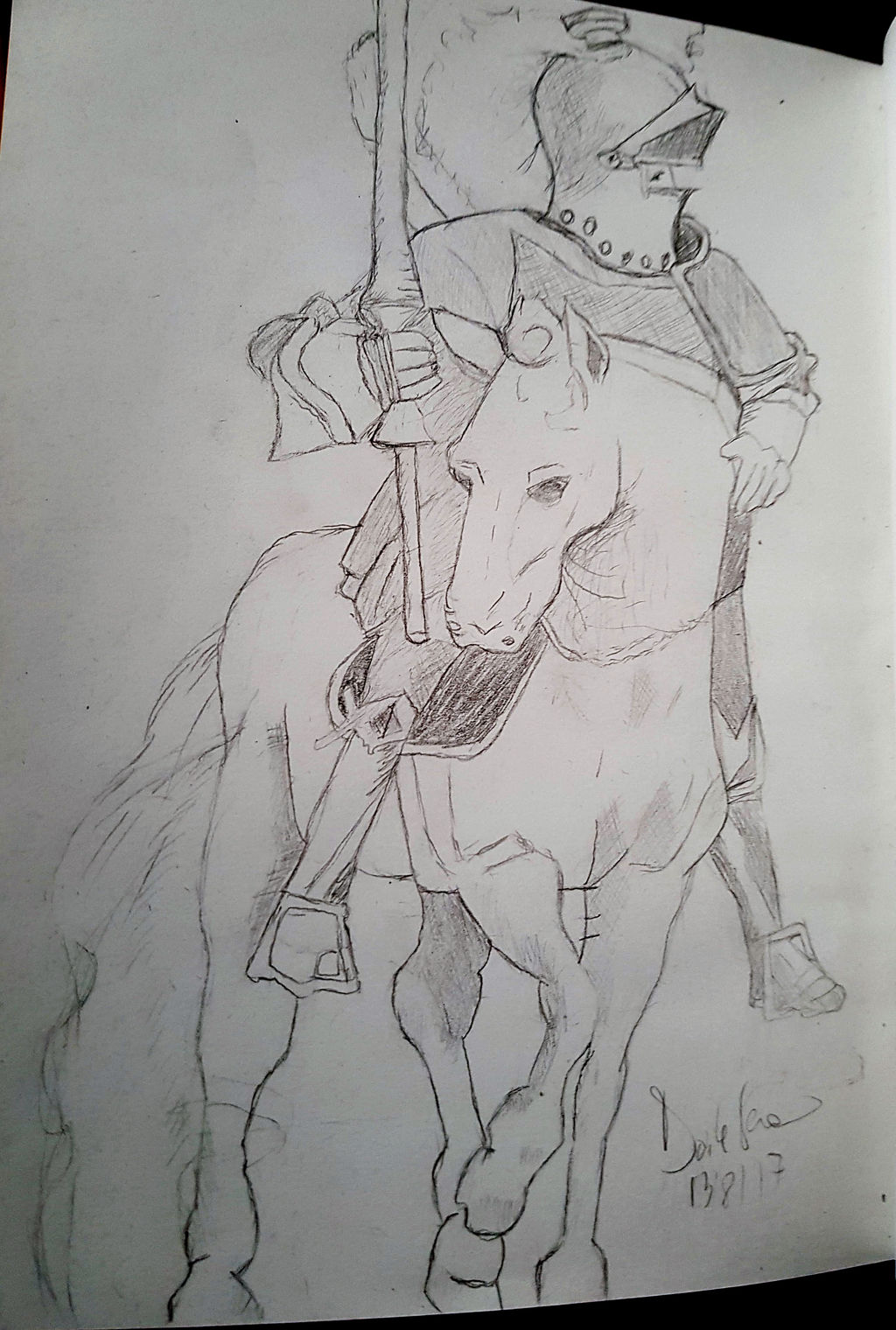 Cavalieri Drawing Cavaliere by darksylph on DeviantArt