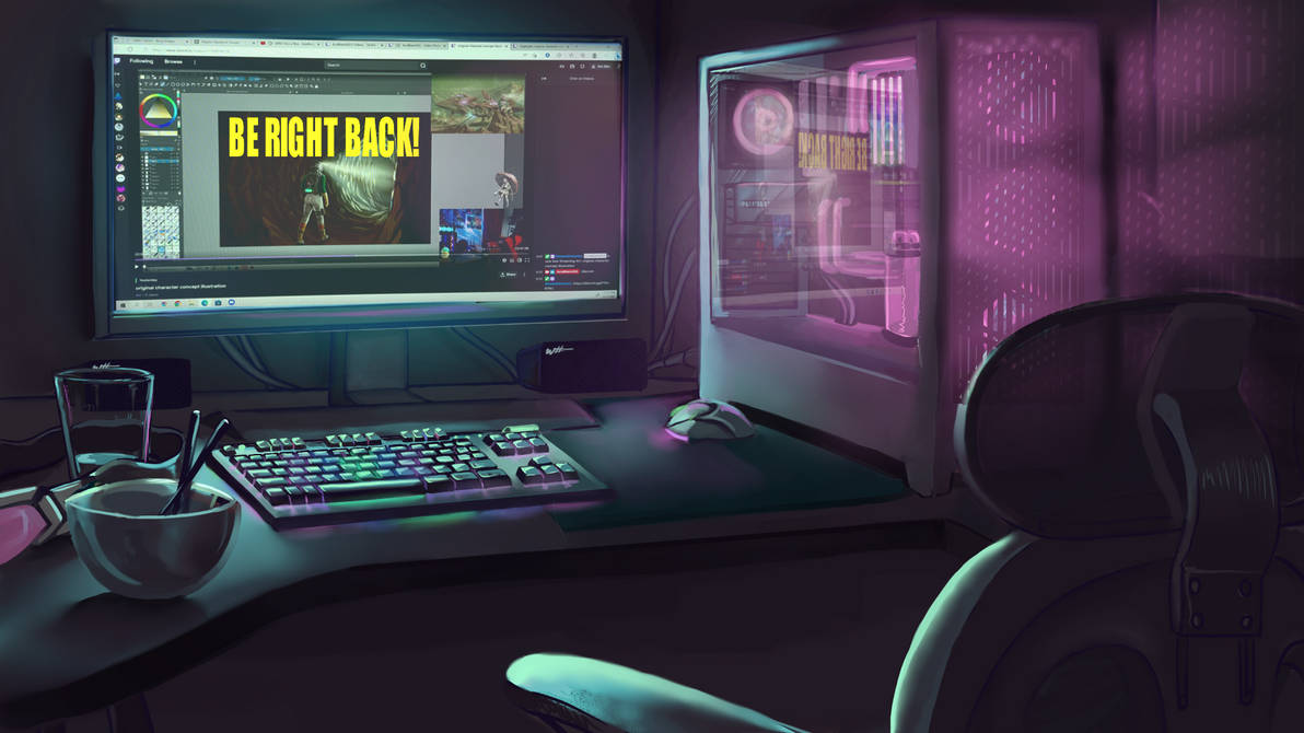 Brb Rust Streams Be right back OBS scene by USGCreative on DeviantArt