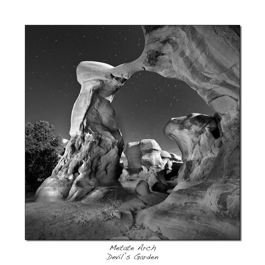 Light Painting Metate Arch