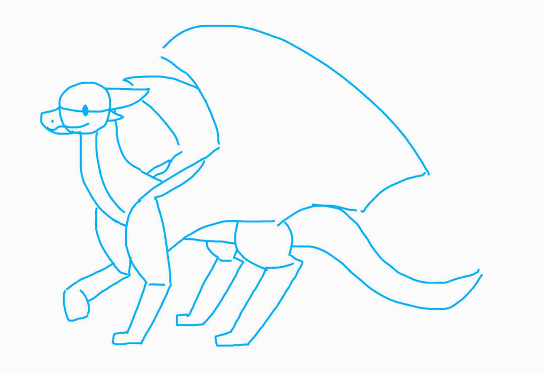 Base Drawing Deviantart Free simple dragon base sketch! by WingwatcherLily on DeviantArt