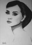 Audrey Hepburn by Adriana2010