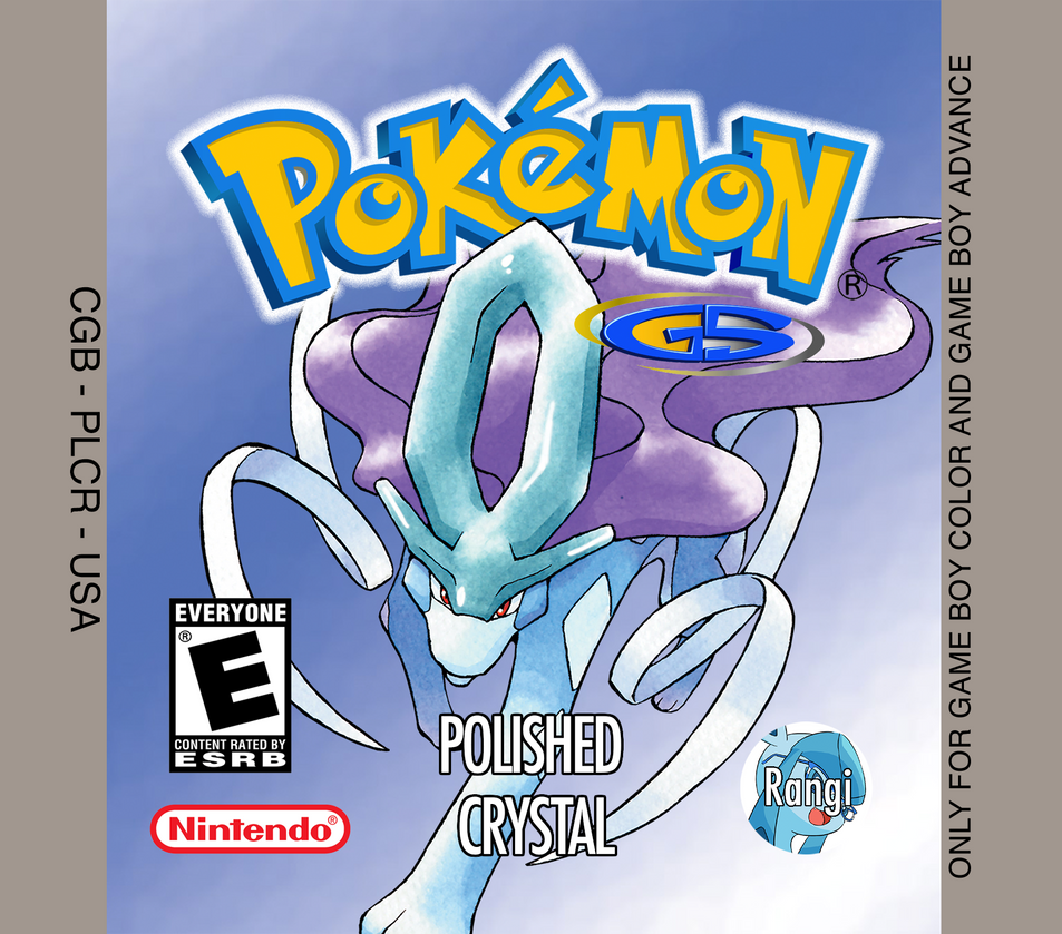 Pokemon Polished Crystal Custom Label by yosoo5000 on DeviantArt