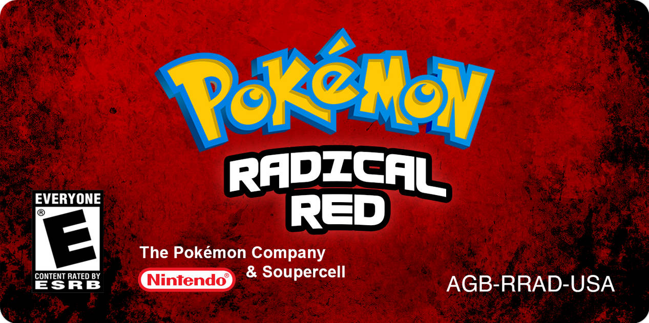 Pokemon Rasical Red Pokemon Radical Red Custom Label by yosoo5000 on DeviantArt
