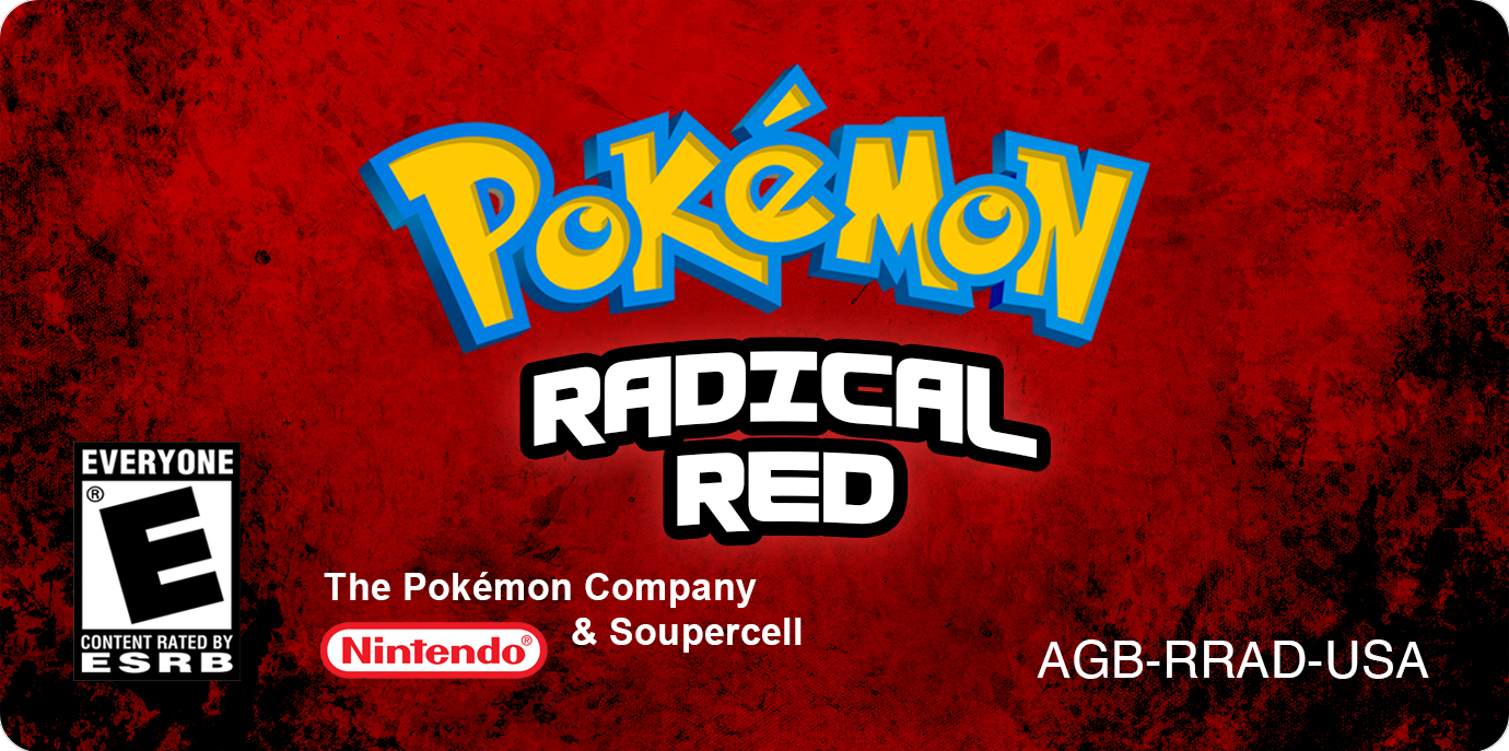 Pokemon Radical Red Custom Label by yosoo5000 on DeviantArt