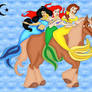 Three Mermaids...And A Horse