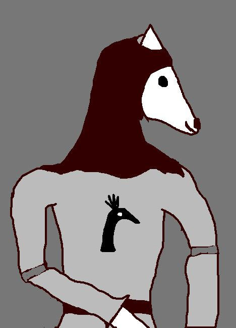 Colorless Fox by white-dhole on DeviantArt