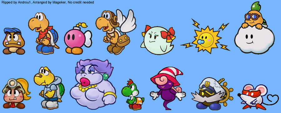 Paper Mario Refrence Paper Mario by lightofhope1990 on DeviantArt