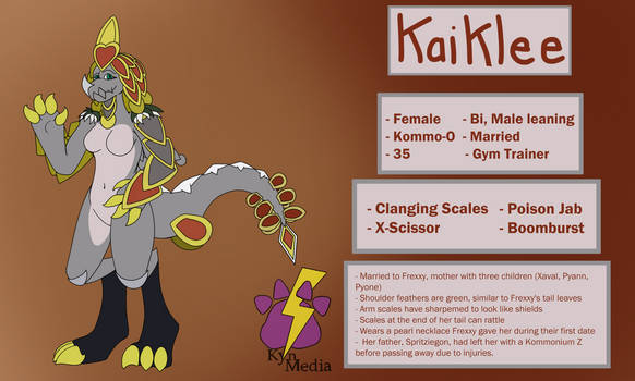 Kaiklee Ref Sheet 2024