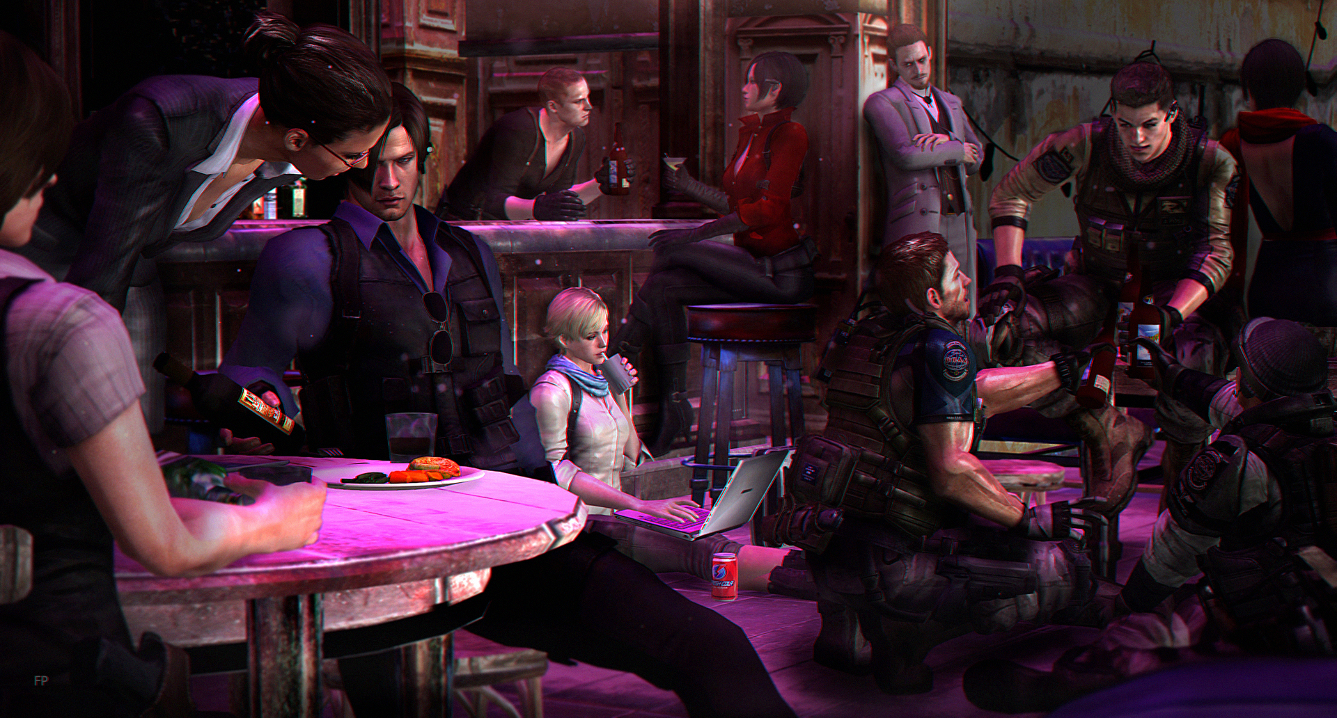 Resident evil 6 - A little party