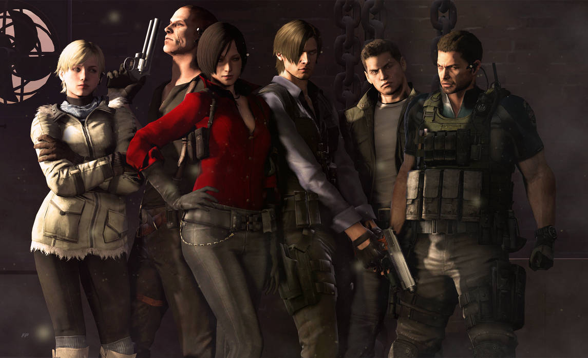 Resident evil вики. Персонажи ресидентэвил. Резидент ивел 6. Резидент эвил 6 персонажи. Резидент ивел песронадэж.