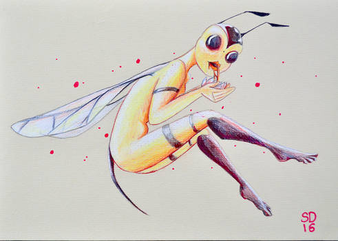 July ScrawlrBox-Honey Bee