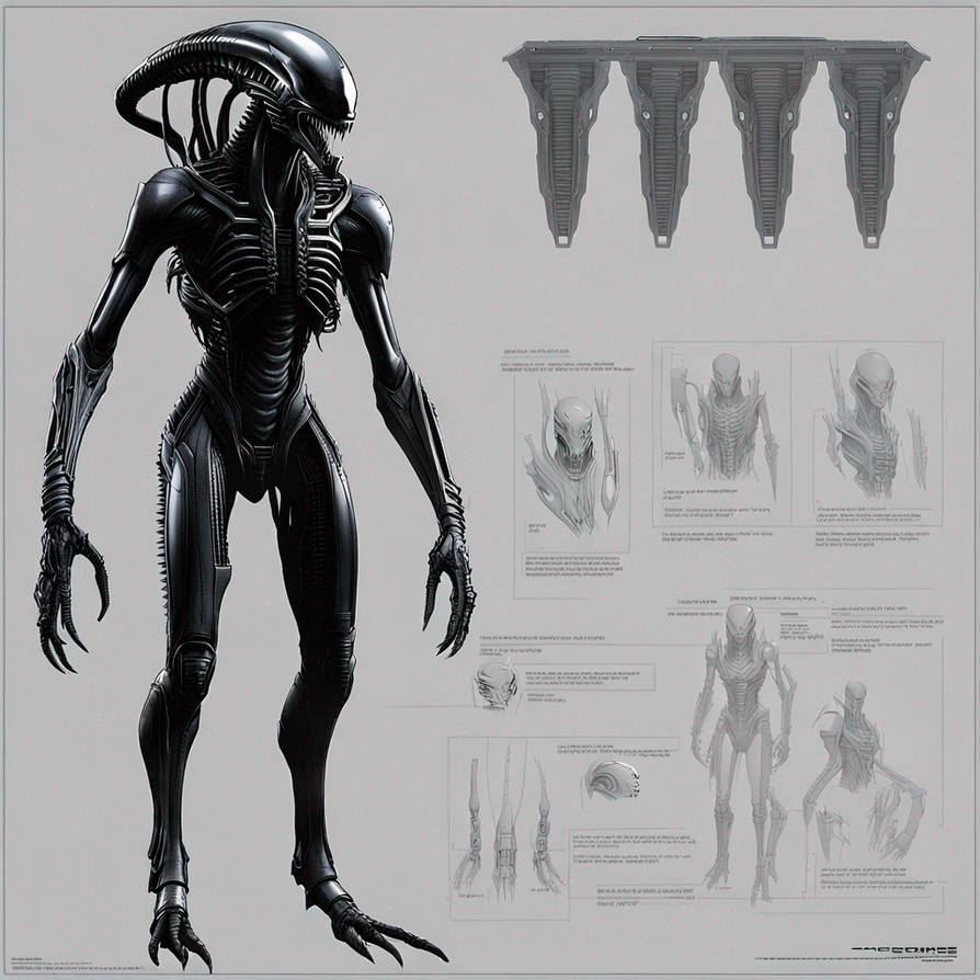 Xenomorfo Prime second concept by RodriguesBarbozaDami on DeviantArt